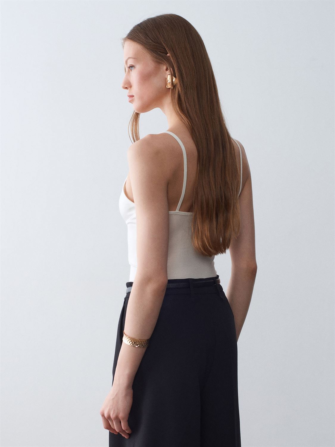 21191 Dantelli Top-Ekru