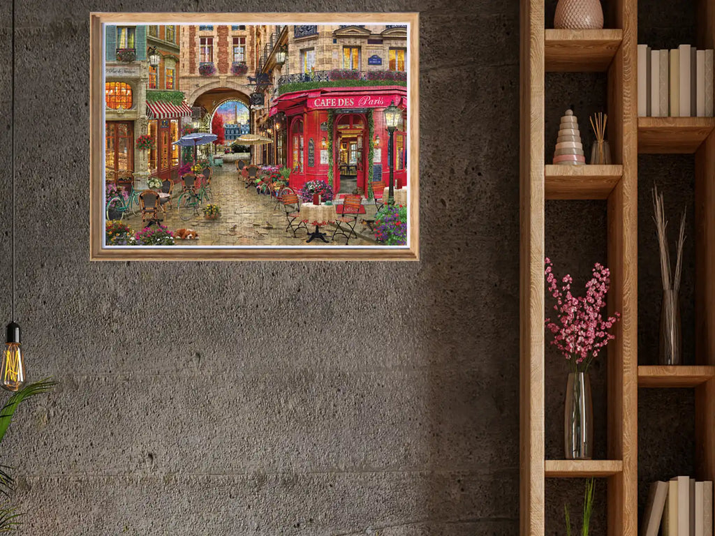 Paris Cafe 1000 Parça Puzzle