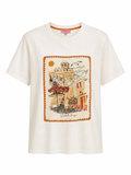 Summer Orange Baskı Tshirt