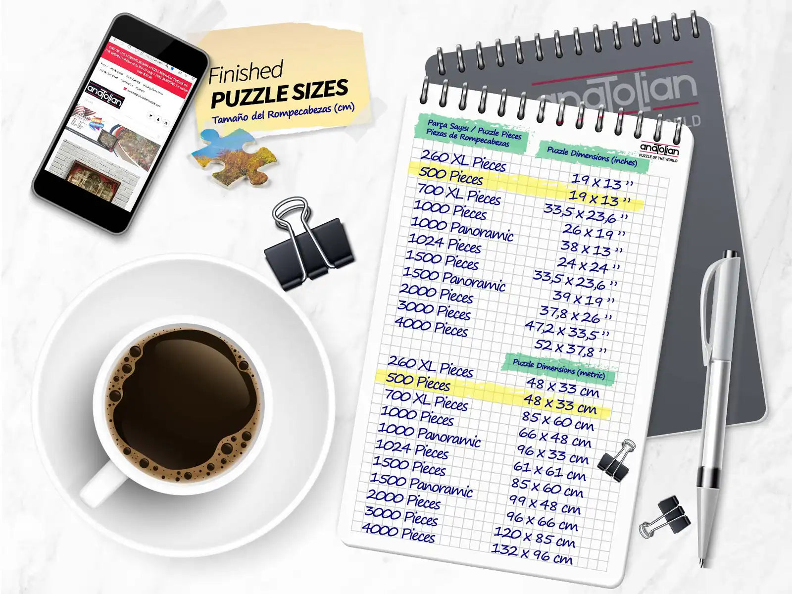 Klasik Tutkusu 500 Parça Puzzle
