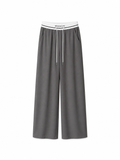 Beli Lastikli Geniş Paça Pantolon