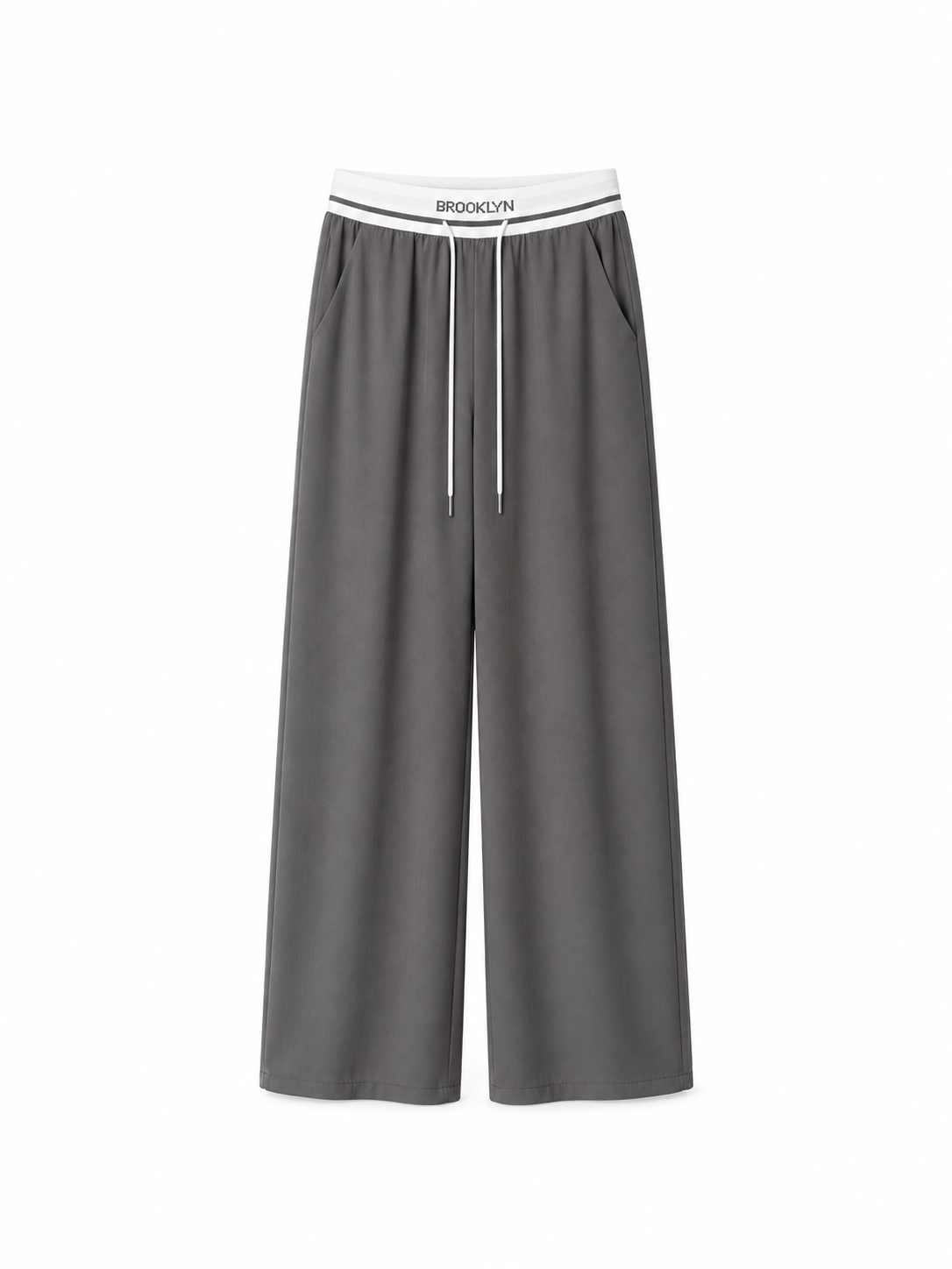 Beli Lastikli Geniş Paça Pantolon
