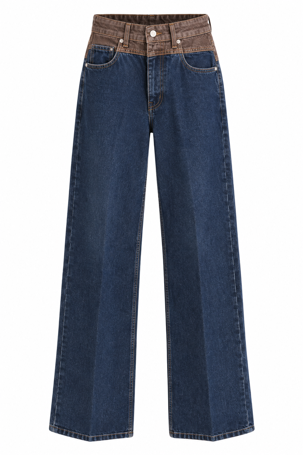 Çift Renk Denim Pantolon