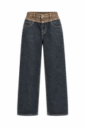 Çift Renk Denim Pantolon