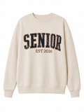 Nakış Detaylı Sweatshirt Bej