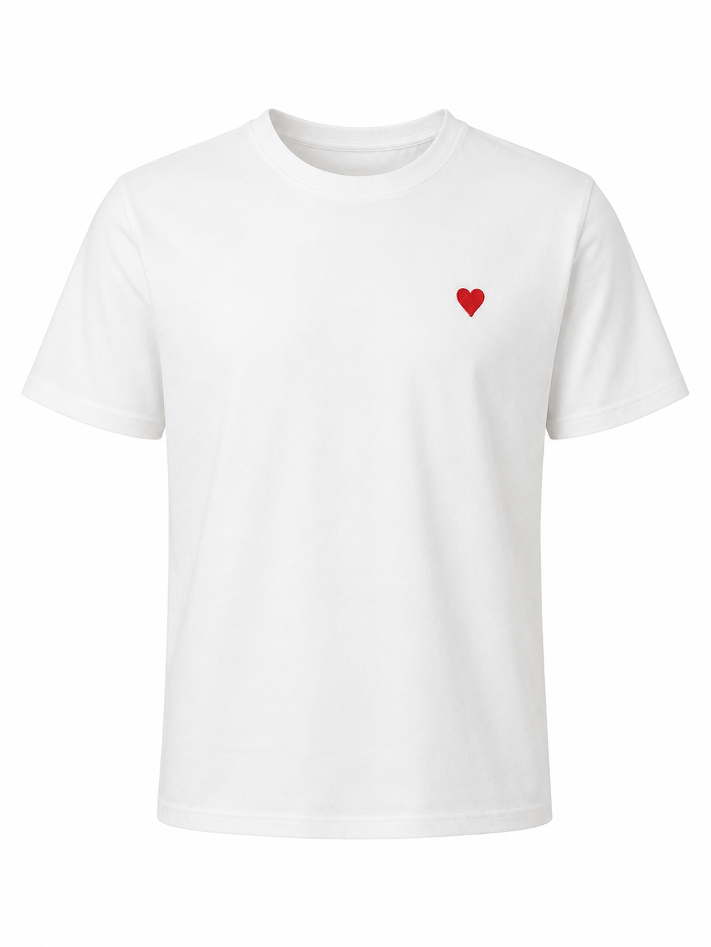 Mini Heart Tshirt Beyaz
