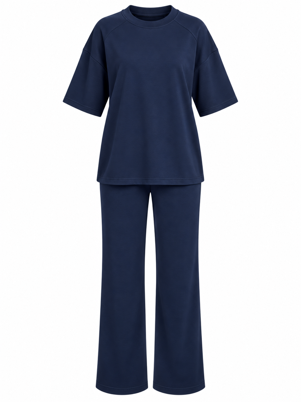 Lacivert Oversize İkili Takım