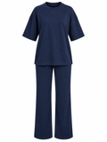 Lacivert Oversize İkili Takım
