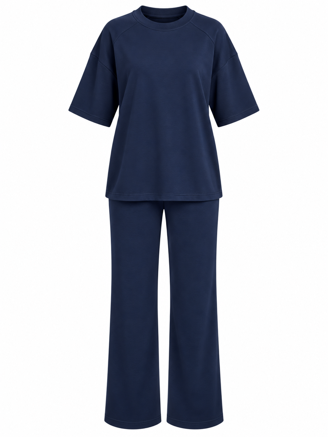 Lacivert Oversize İkili Takım