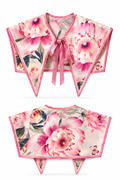 Blush Garden Pelerin Yaka