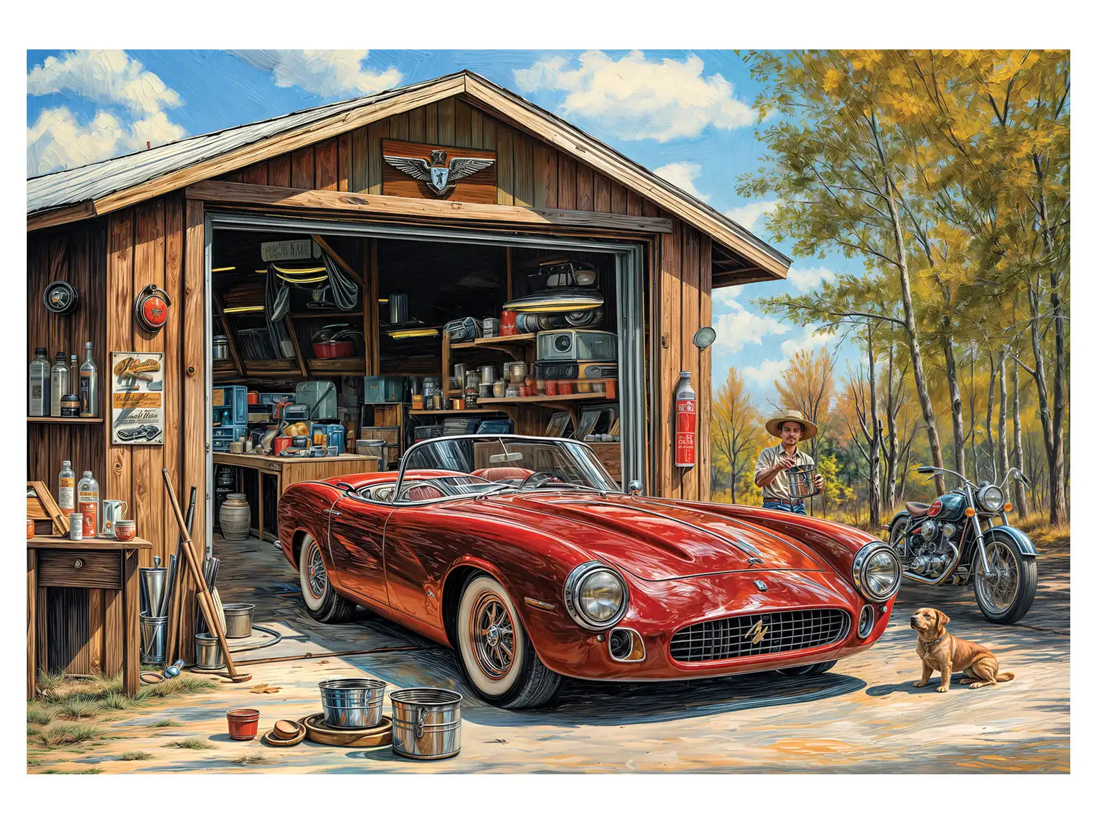 Klasik Tutkusu 500 Parça Puzzle