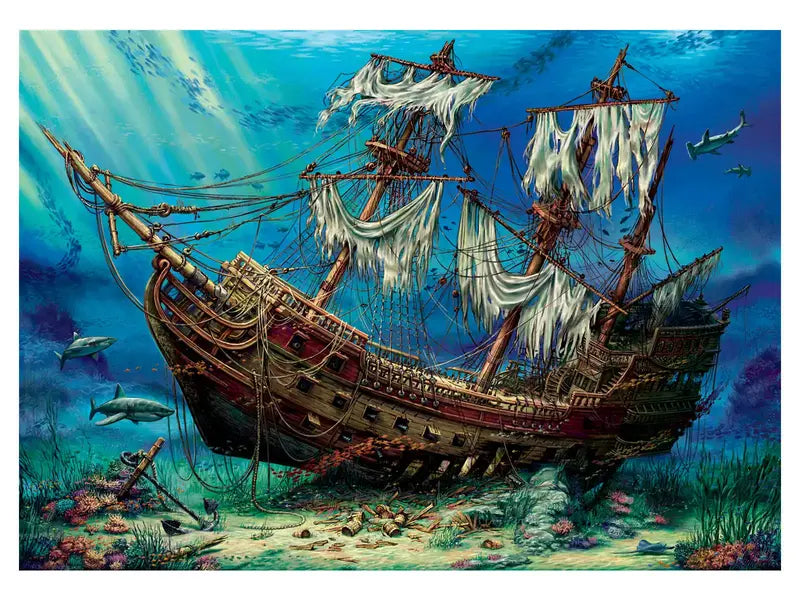 Batık Gemi 1500 Parça Puzzle