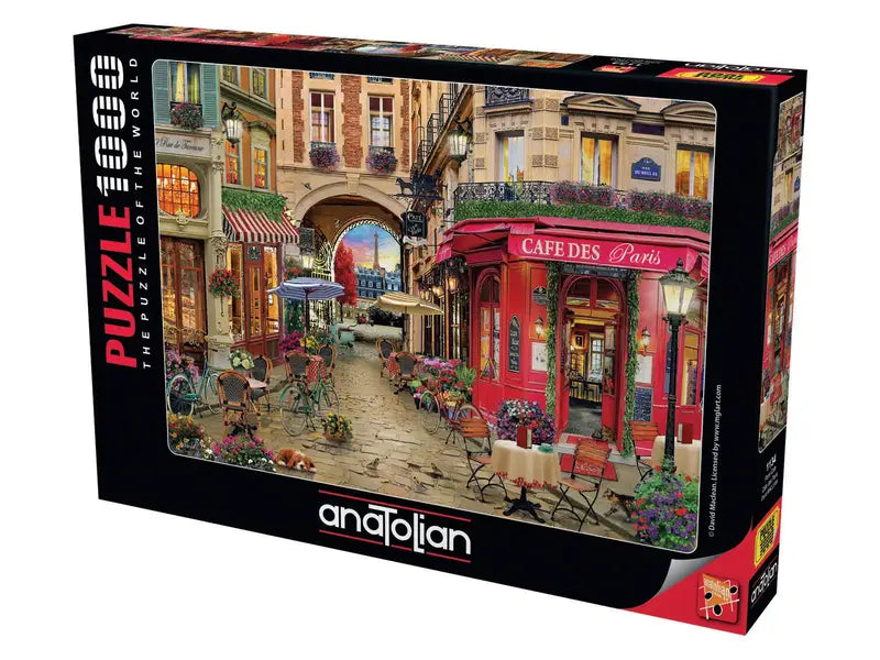 Paris Cafe 1000 Parça Puzzle
