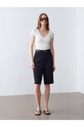 32799 V Yaka Top-Ekru