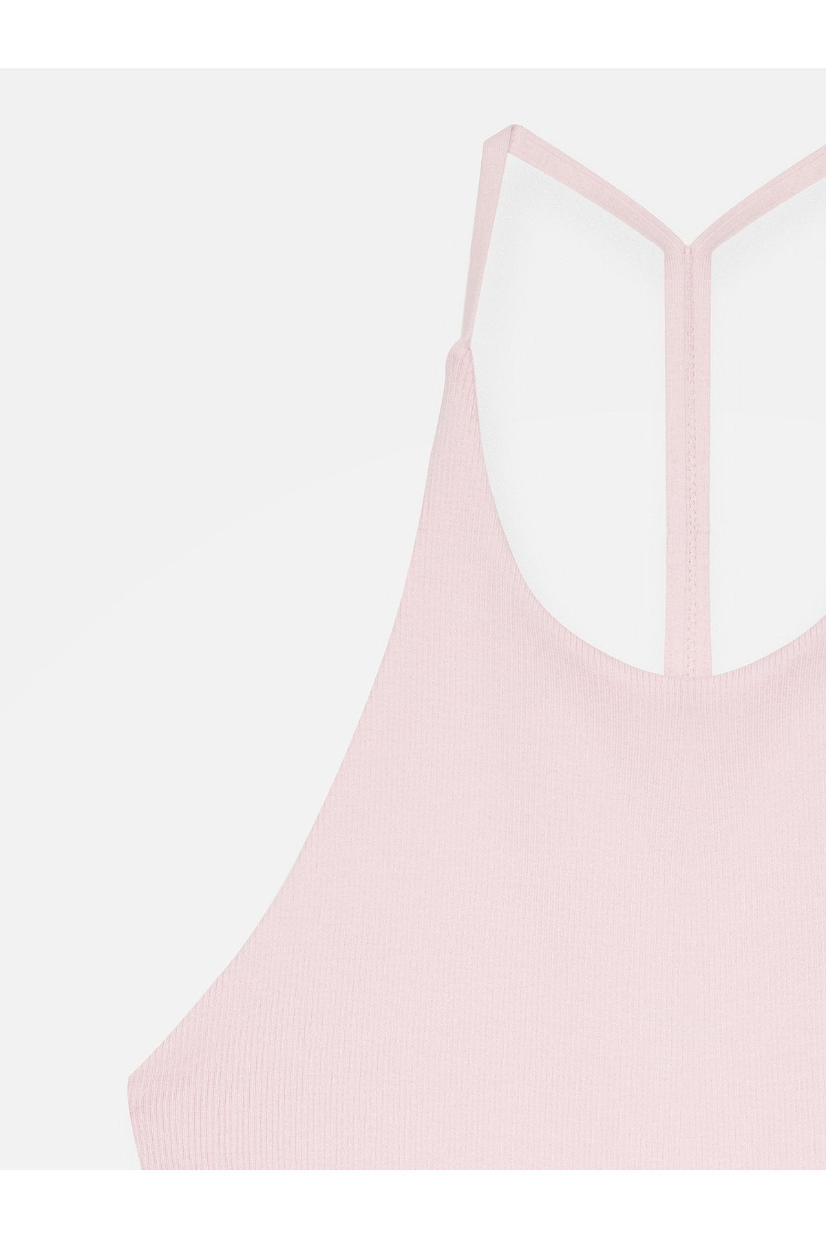 21051 Halter Yaka Askılı Top-Ekru