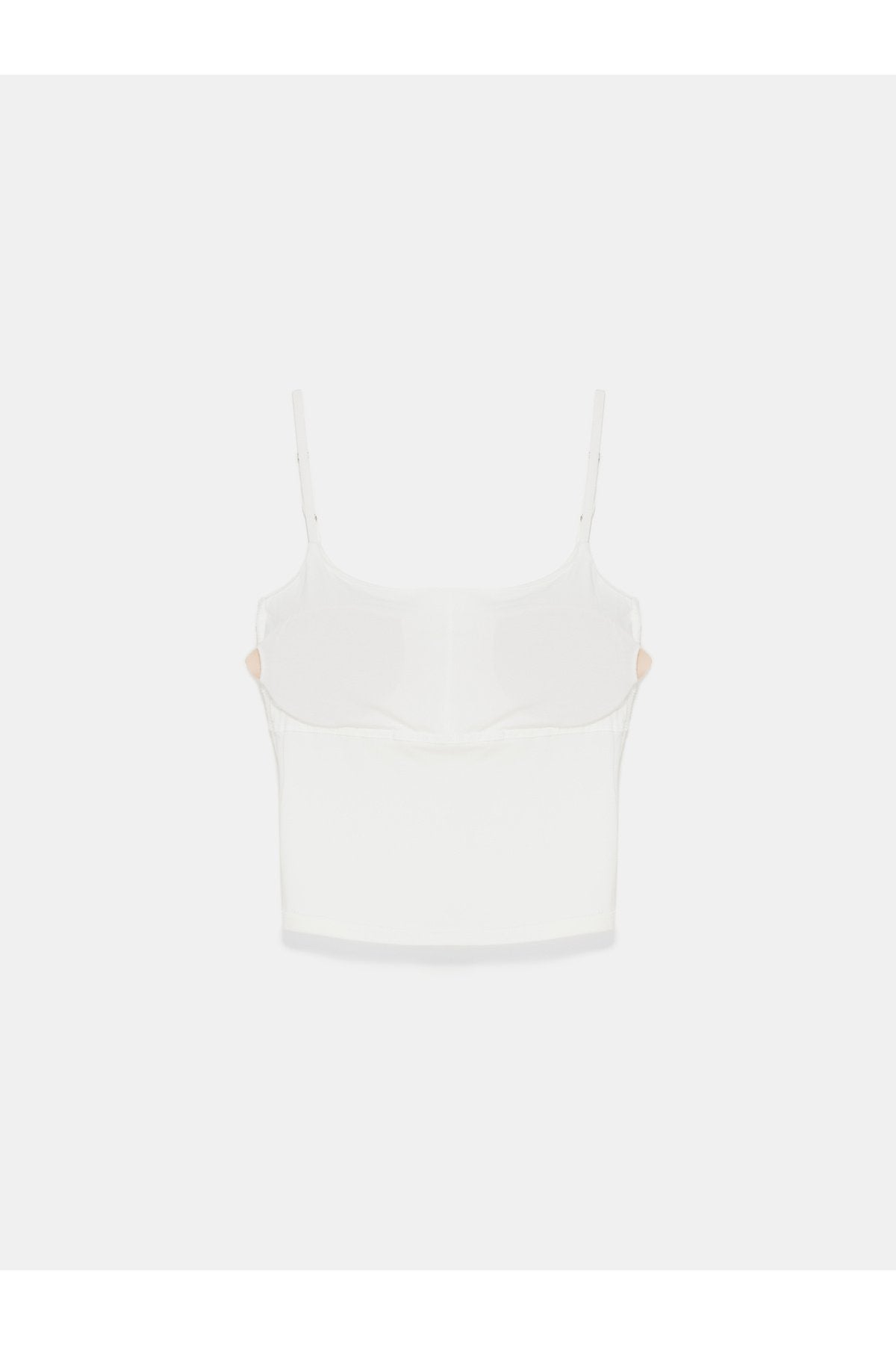 21200 Bra-Free Askılı Top-Ekru