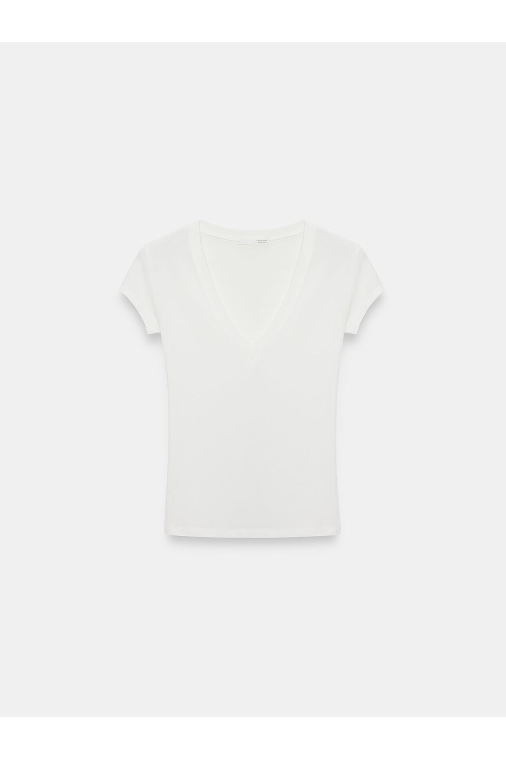 32799 V Yaka Top-Ekru