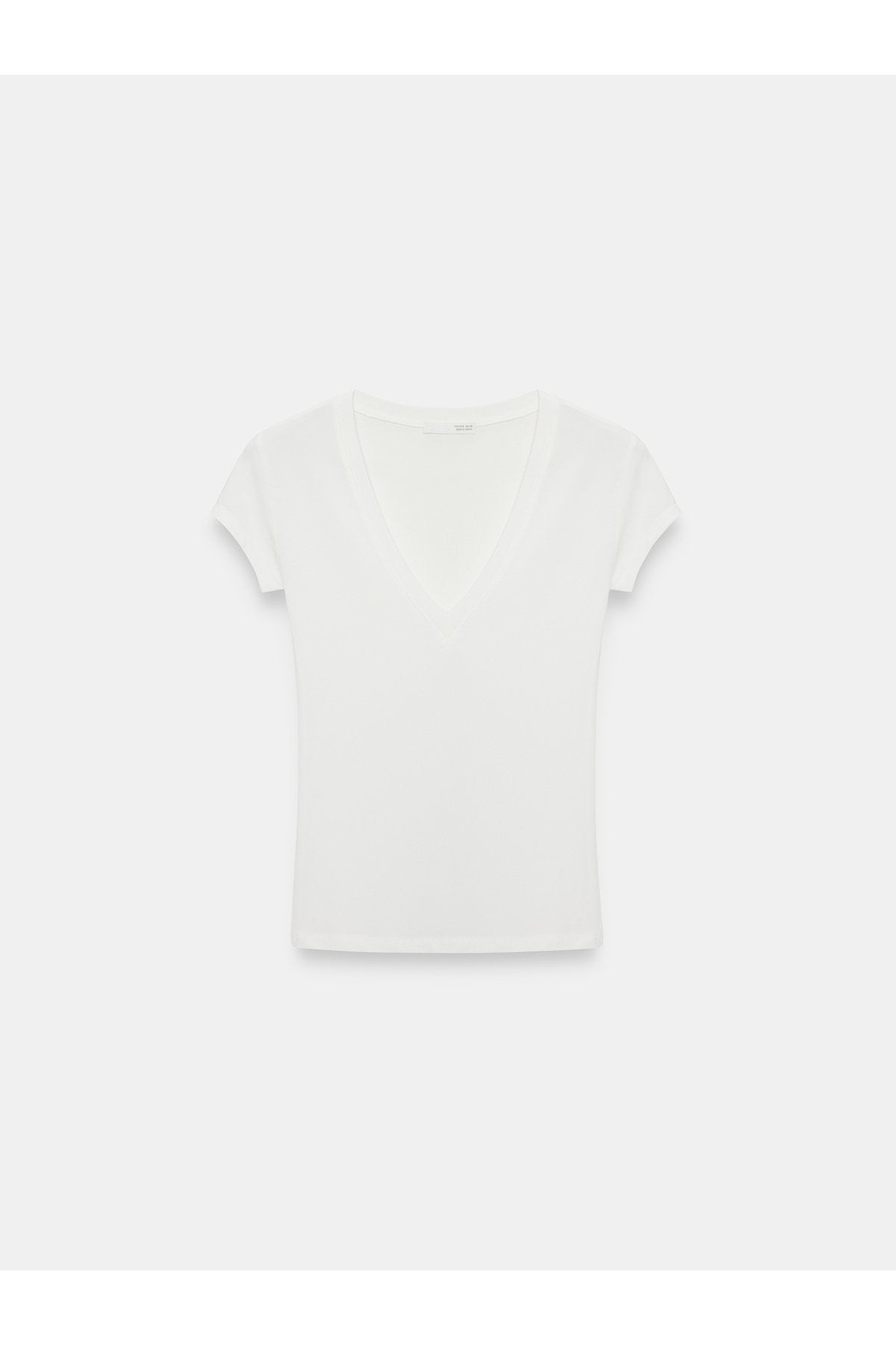 32799 V Yaka Top-Ekru