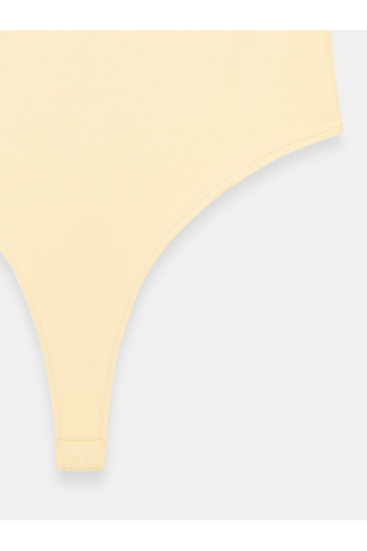21216 Askılı Bodysuit-Açık Sarı