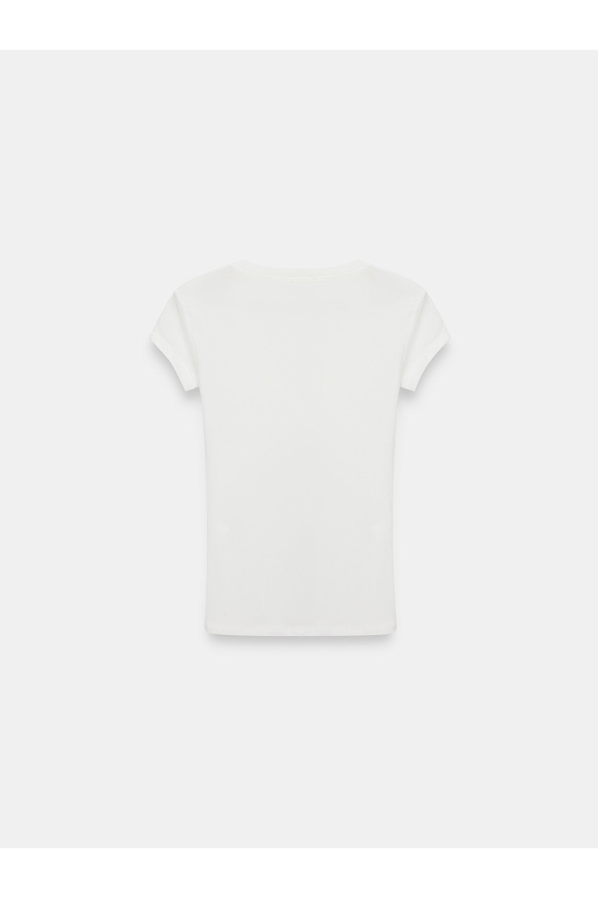 32799 V Yaka Top-Ekru