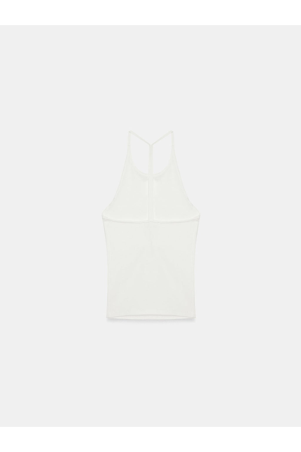 21051 Halter Yaka Askılı Top-Ekru