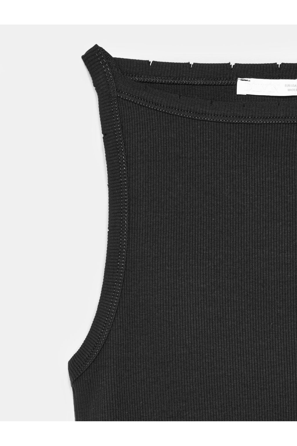32892 Halter Yaka Top-Siyah