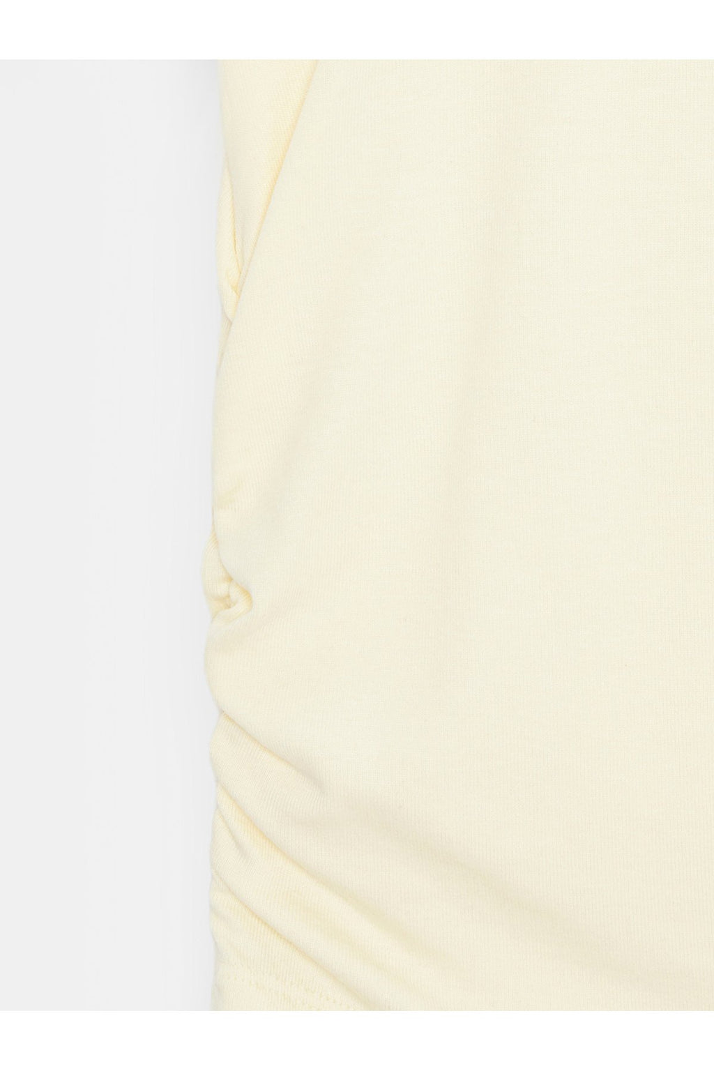 32614 Polo Yaka Top-Açık Sarı