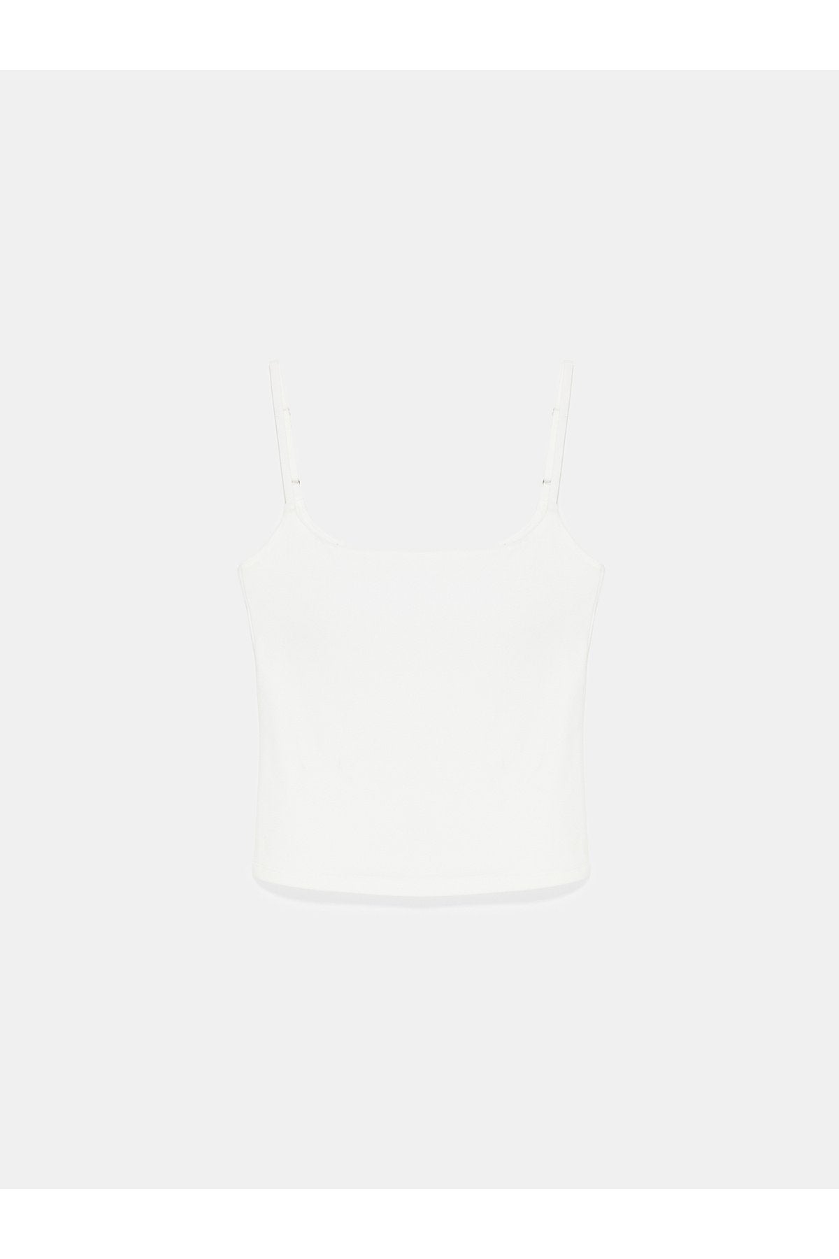 21200 Bra-Free Askılı Top-Ekru