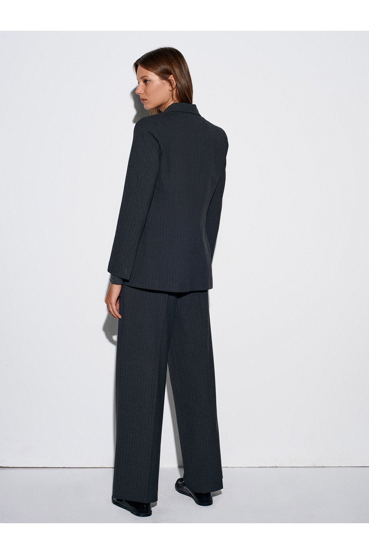 60775 Blazer Ceket-Antrasit