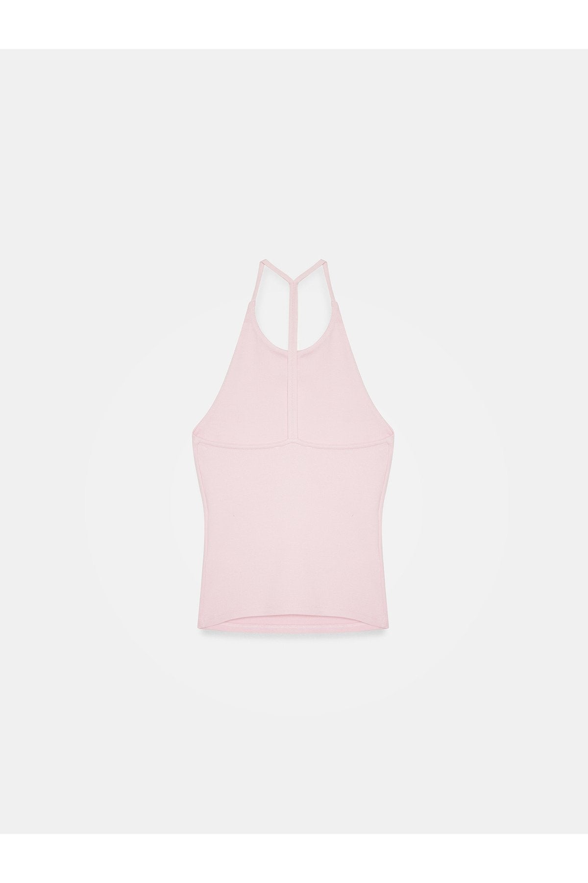 21051 Halter Yaka Askılı Top-Ekru