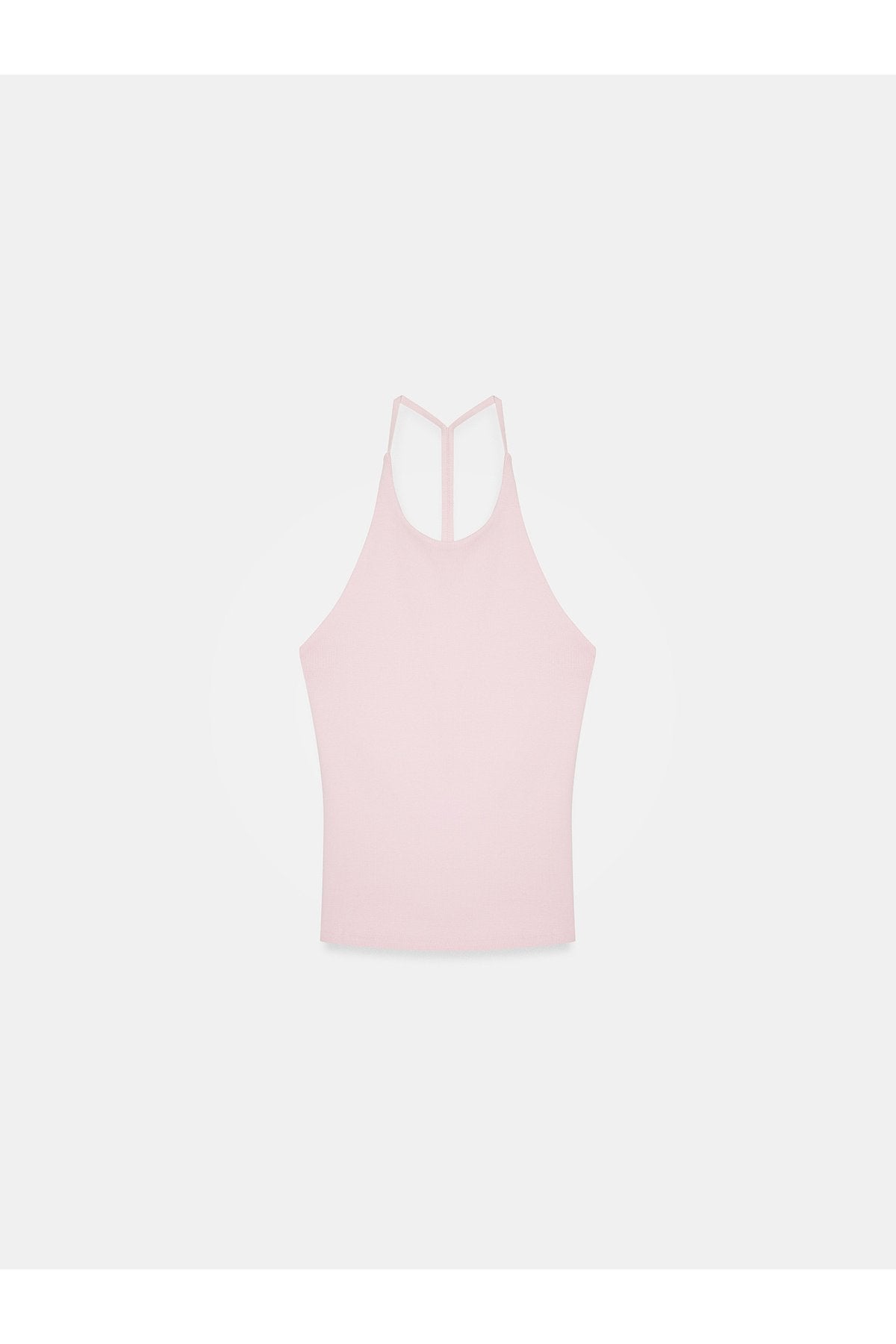 21051 Halter Yaka Askılı Top-Ekru