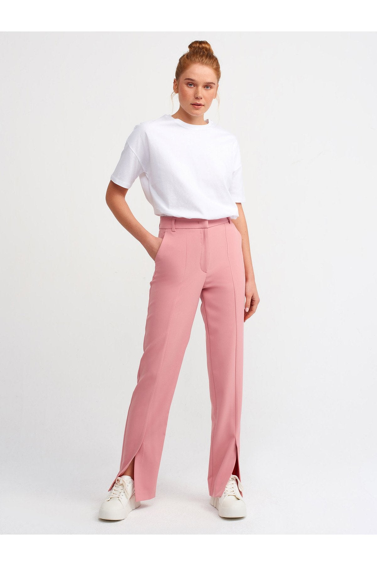3683 Basic T-Shirt-Beyaz