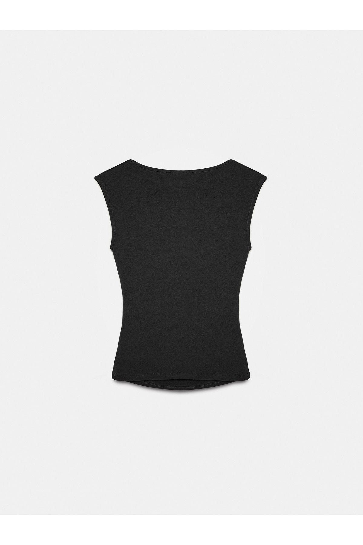 21222 V Yaka Basic Top-Siyah