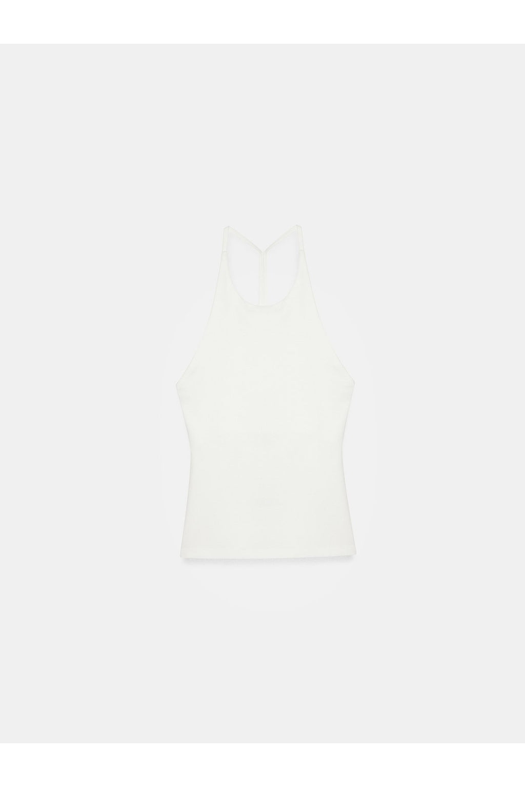 21051 Halter Yaka Askılı Top-Ekru