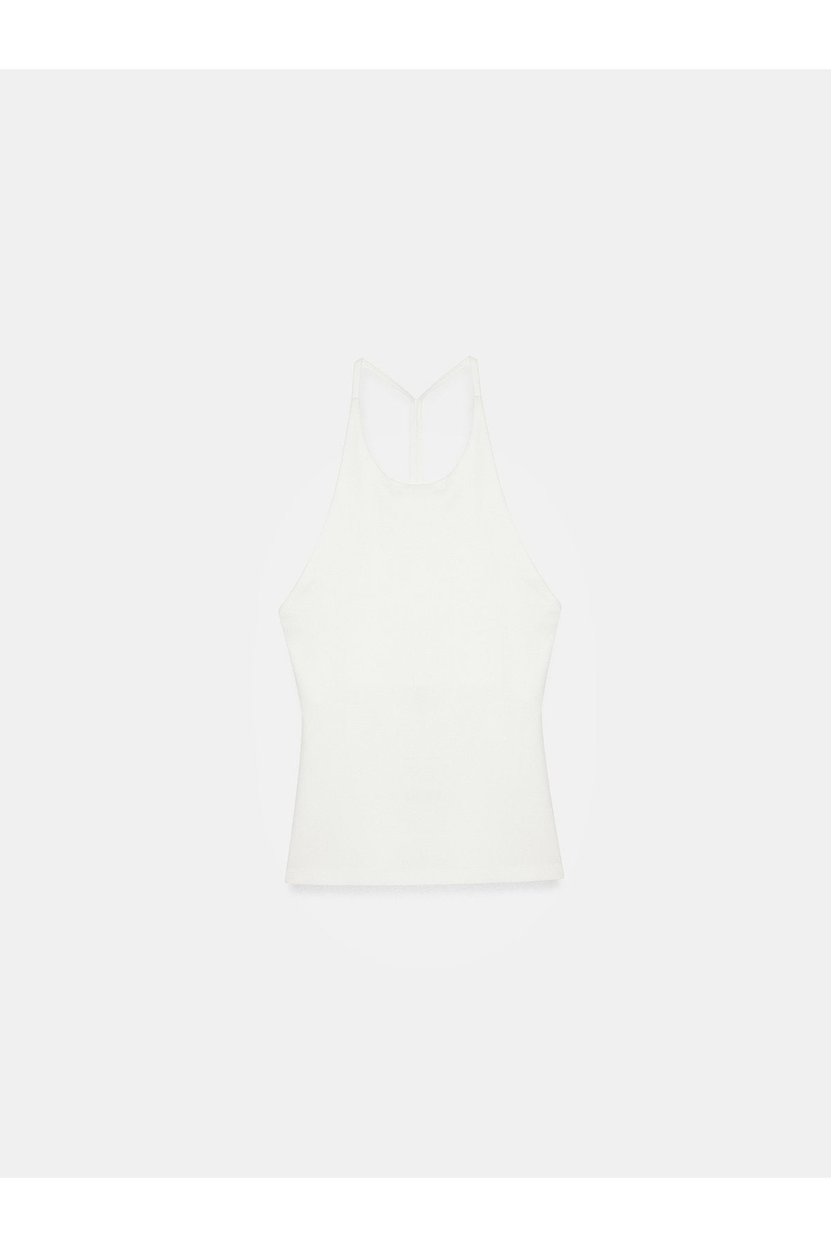 21051 Halter Yaka Askılı Top-Ekru