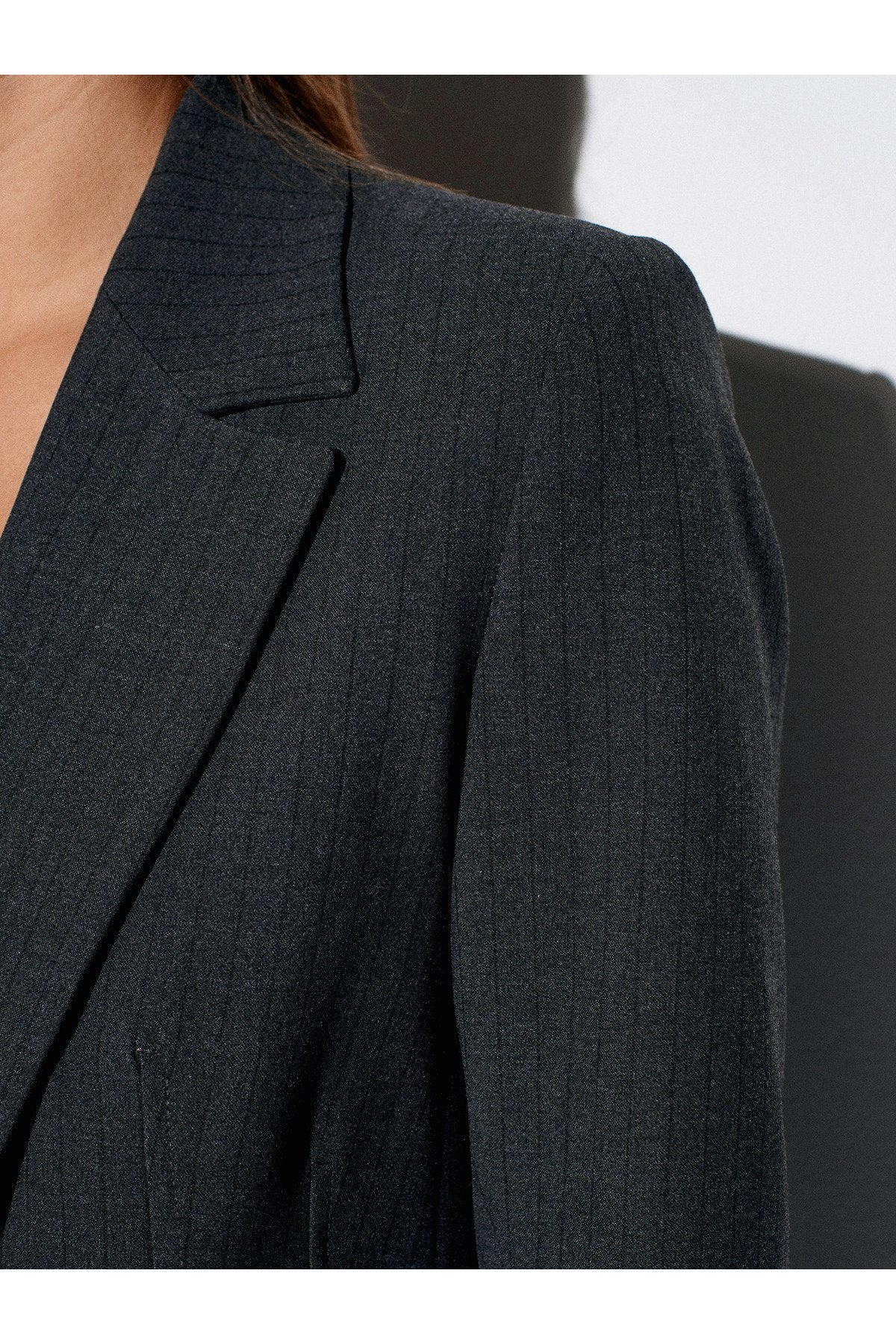 60775 Blazer Ceket-Antrasit