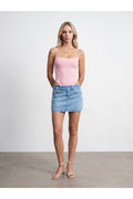 21216 Askılı Bodysuit-Toz Pembe